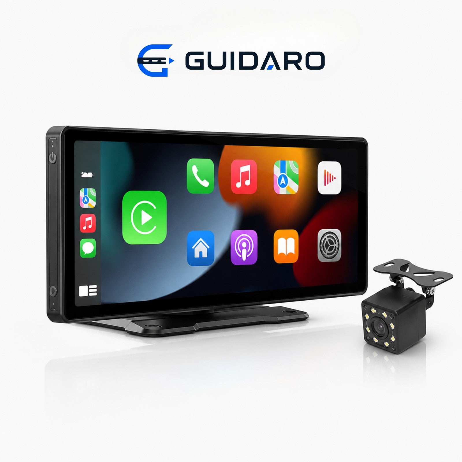 Guidaro Drive 10: display da 10,26 pollici con la retrocamera inclusa accanto